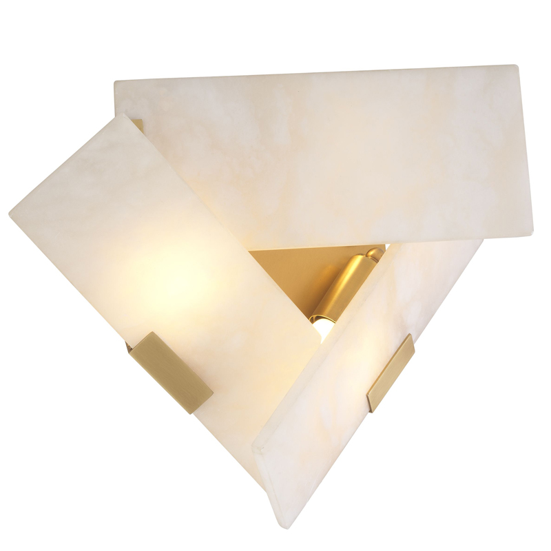 Бра Eichholtz Wall Lamp Bella Bianco Латунь Белый Бра Eichholtz Wall Lamp Bella Bianco Латунь Белый в Волгограде | Loft Concept