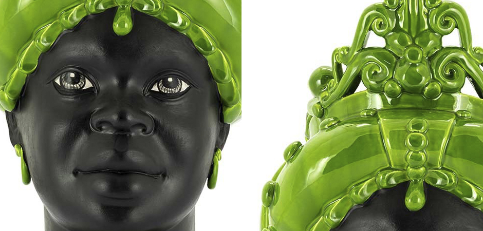 Ваза VASE MORO LADY MED. MAT Green Ваза VASE MORO LADY MED. MAT Green - Loft-Concept в Волгограде