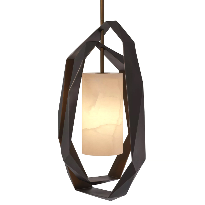 Подвесной светильник Eichholtz Chandelier Santos Double Бежевый Винтажная латунь Подвесной светильник Eichholtz Chandelier Santos Double Бежевый Винтажная латунь в Волгограде | Loft Concept