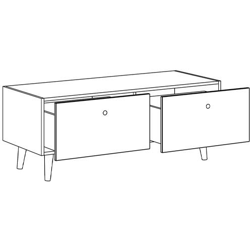 Длинная тумба Elise Cabinet Длинная тумба Elise Cabinet в Волгограде