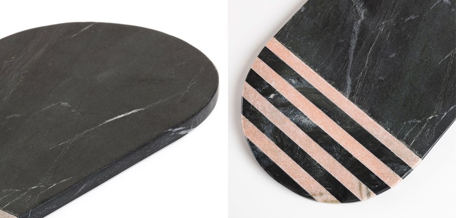 Разделочная доска Pink on Black Разделочная доска Pink on Black - Loft-Concept в Волгограде