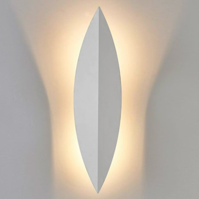 Art Deco Leaf Wall Lamp White Белый Art Deco Leaf Wall Lamp White Белый в Волгограде | Loft Concept