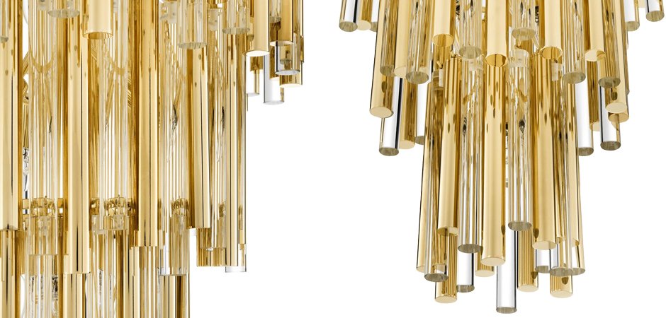 Люстра Chandelier Gigi L Gold Люстра Chandelier Gigi L Gold - Loft-Concept в Волгограде