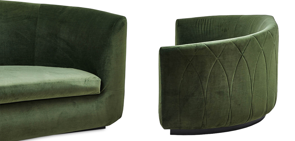 Диван Alessandro Sofa forest green Диван Alessandro Sofa forest green - Loft-Concept в Волгограде