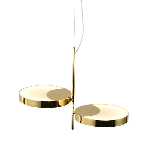 Люстра MM Lampadari Moonlight 7327/2 chandelier Золотой Белый Люстра MM Lampadari Moonlight 7327/2 chandelier Золотой Белый в Волгограде | Loft Concept