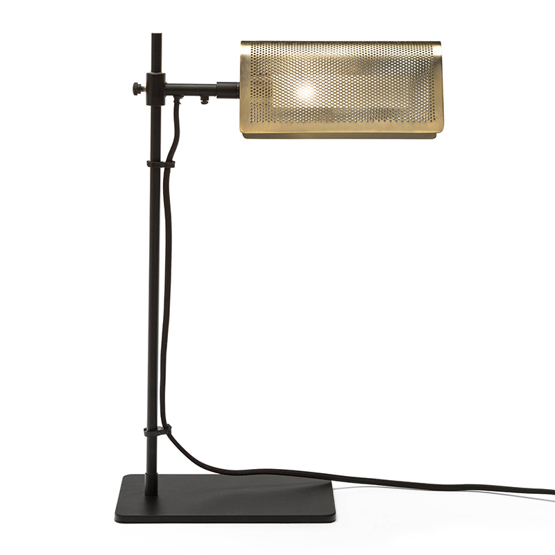 Настольная лампа Zenon Table lamp Черный Медь Настольная лампа Zenon Table lamp Черный Медь в Волгограде | Loft Concept