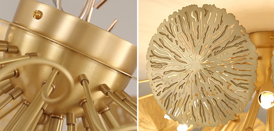 Потолочный светильник GLOBAL VIEWS LILY PAD ceiling lamp Потолочный светильник GLOBAL VIEWS LILY PAD ceiling lamp - Loft-Concept в Волгограде