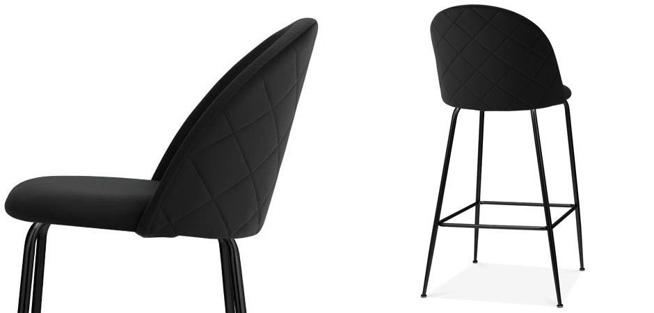Барный стул Vendramin Bar Stool black Барный стул Vendramin Bar Stool black - Loft-Concept в Волгограде