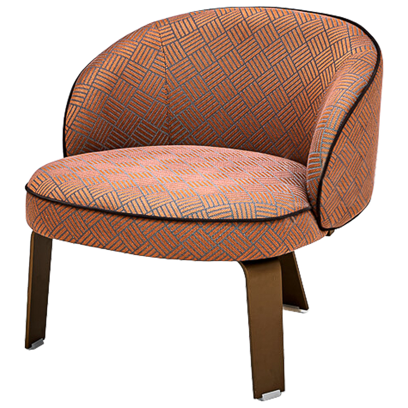 Кресло Muynck Chair Медь светлая Коралловый Кресло Muynck Chair Медь светлая Коралловый в Волгограде | Loft Concept