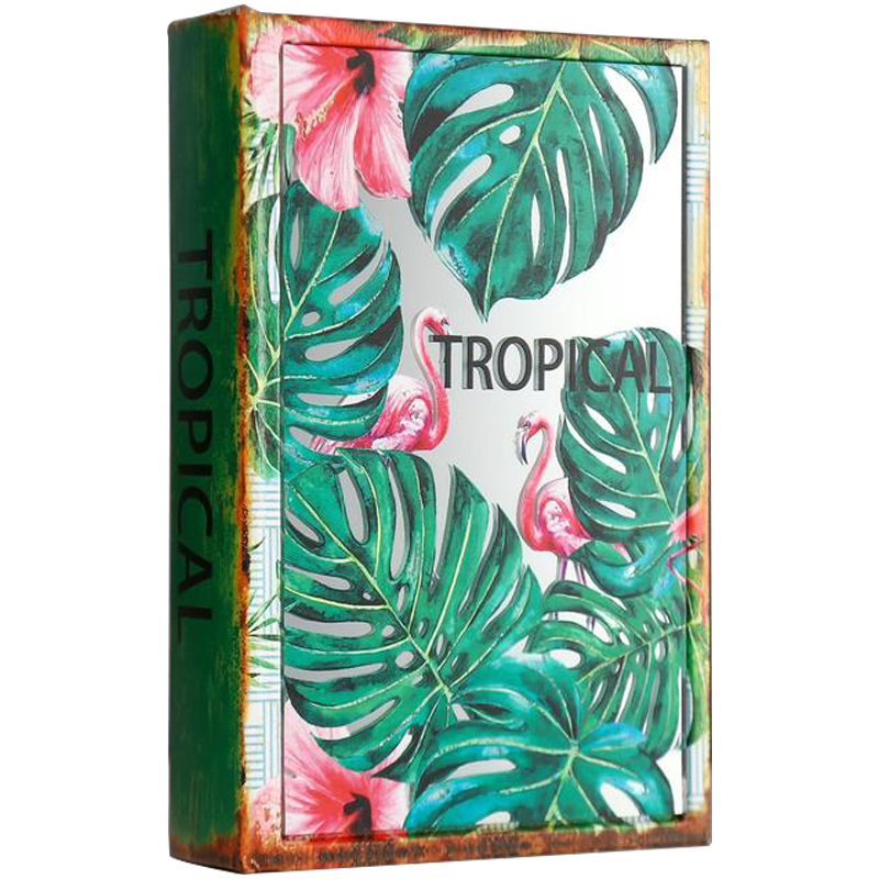 Шкатулка-книга Tropical Flamingos Mirror Book Box Мульти Шкатулка-книга Tropical Flamingos Mirror Book Box Мульти в Волгограде | Loft Concept