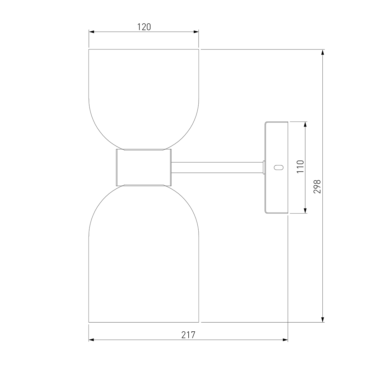 Бра Light maker studio Sconce white and smok Бра Light maker studio Sconce white and smok в Волгограде
