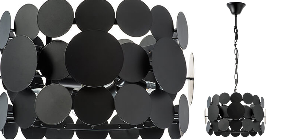 Люстра Black Matte Disk D35 Люстра Black Matte Disk D35 - Loft-Concept в Волгограде