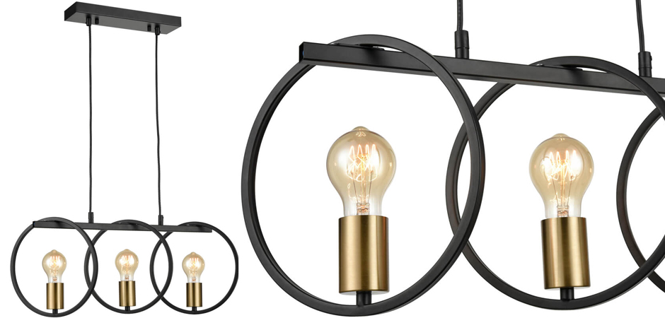 Люстра Loft Rings Ligh 3 Люстра Loft Rings Ligh 3 - Loft-Concept в Волгограде