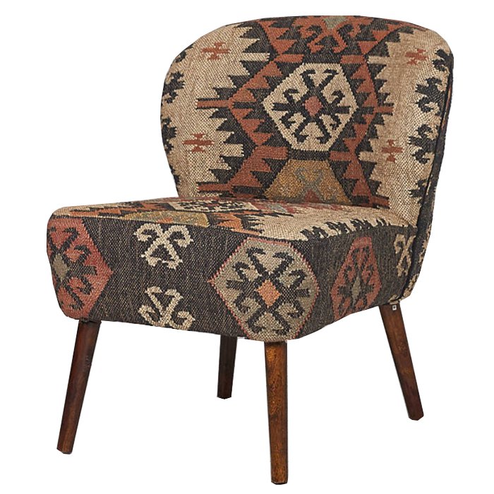 Кресло KELIM Brown Chair Коричневый Кресло KELIM Brown Chair Коричневый в Волгограде | Loft Concept