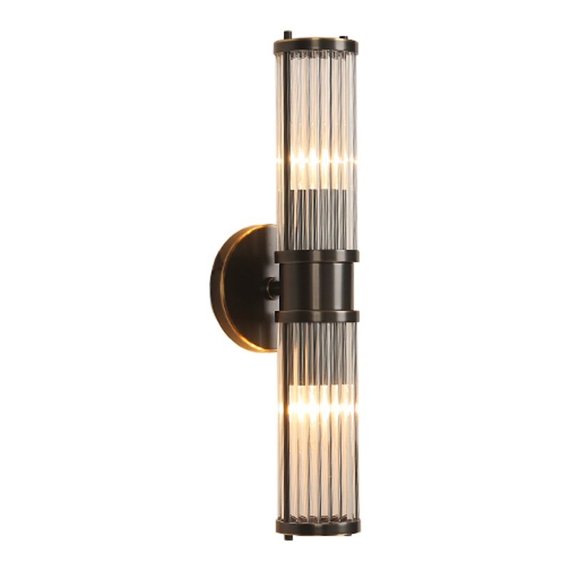 Ralph Lauren Бра Allen Double Light Темная бронза Прозрачный (Transparent) Ralph Lauren Бра Allen Double Light Темная бронза Прозрачный (Transparent) в Волгограде | Loft Concept