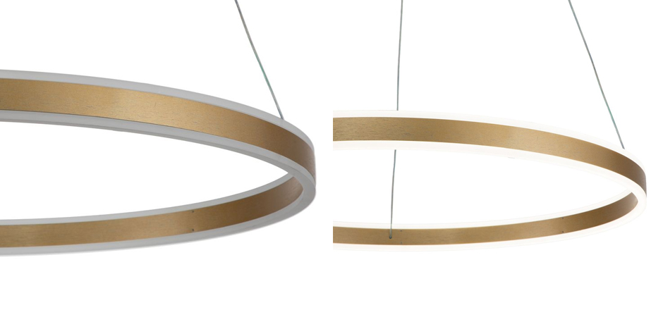Подвесной светильник Neo Circles One Gold Подвесной светильник Neo Circles One Gold - Loft-Concept в Волгограде