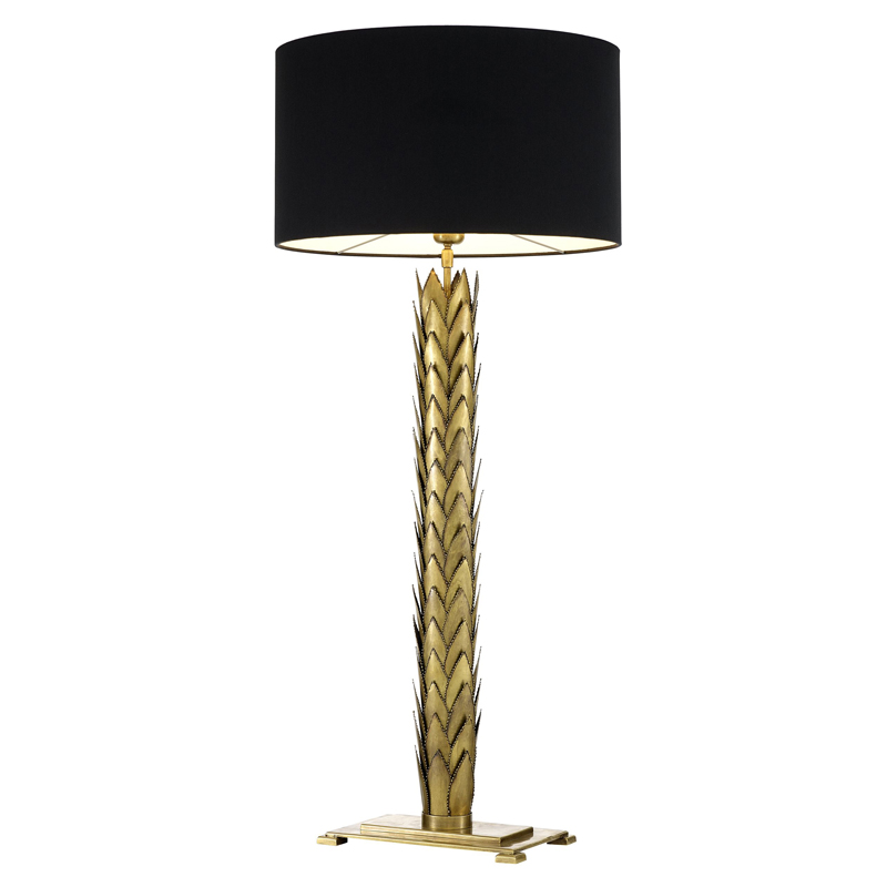 Настольная лампа Eichholtz Table Lamp Granada Латунь Черный Настольная лампа Eichholtz Table Lamp Granada Латунь Черный в Волгограде | Loft Concept