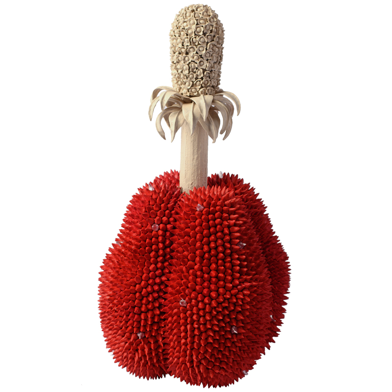 Статуэтка тропический фрукт Tropical Fruit Red Красный Бежевый Статуэтка тропический фрукт Tropical Fruit Red Красный Бежевый в Волгограде | Loft Concept