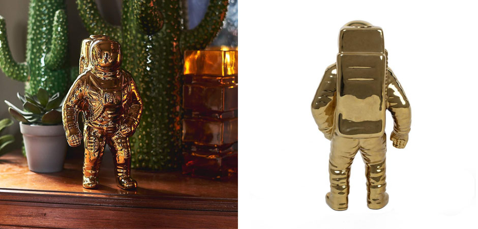 Ваза Seletti Cosmic Diner Starman Gold Ваза Seletti Cosmic Diner Starman Gold - Loft-Concept в Волгограде