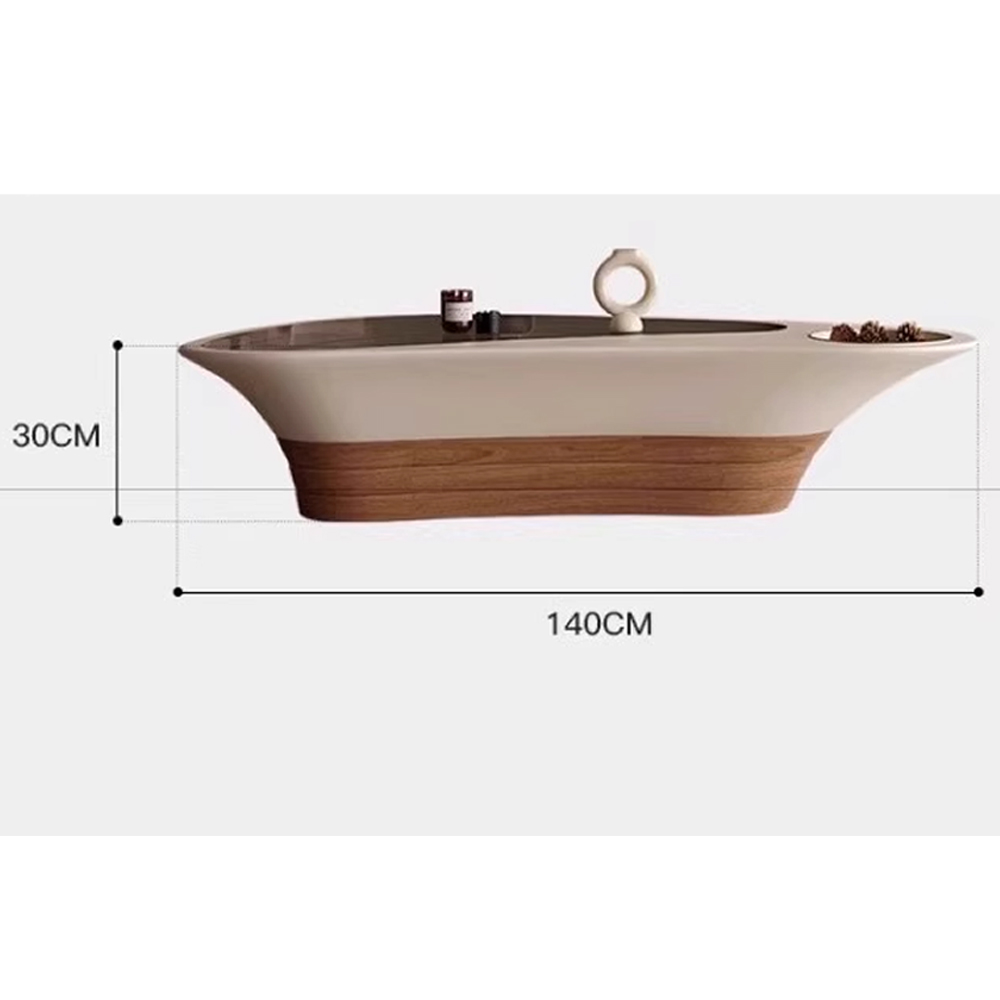 Журнальный столик фигурный со стеклянной столешницей Table Drop Журнальный столик фигурный со стеклянной столешницей Table Drop в Волгограде