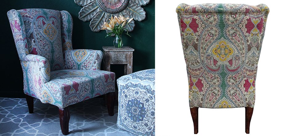 Кресло с орнаментом Paisley Chair Кресло с орнаментом Paisley Chair - Loft-Concept в Волгограде