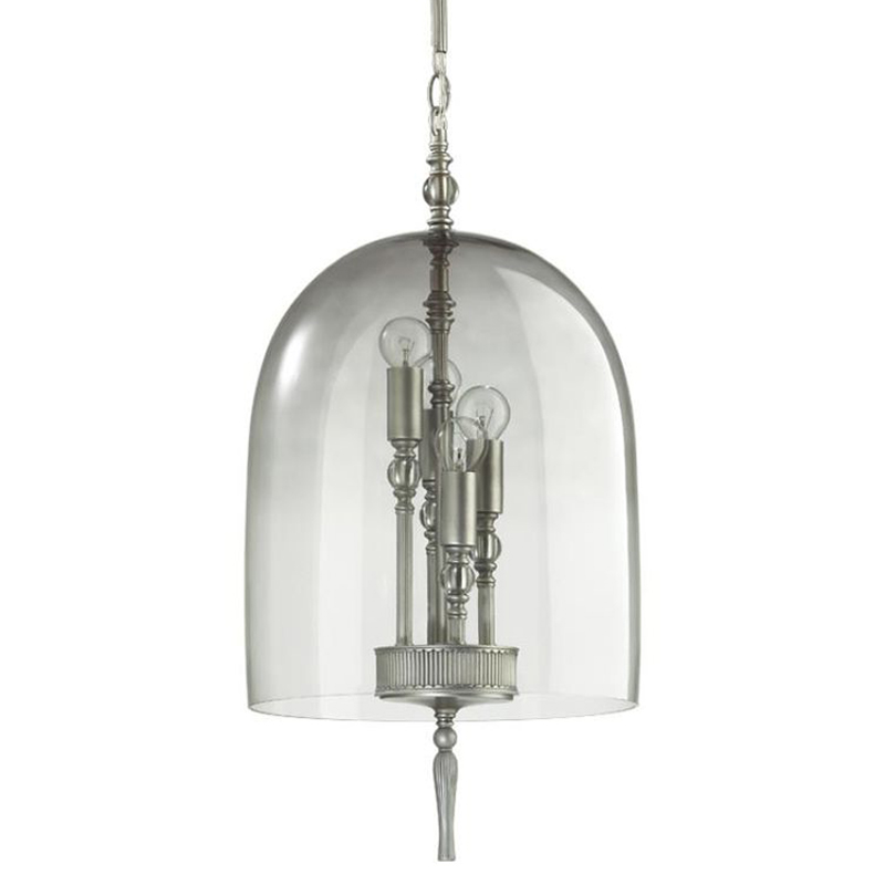 Подвесной светильник Glass Dome Chrome 32 Дымчатый (Smoke) Хром Подвесной светильник Glass Dome Chrome 32 Дымчатый (Smoke) Хром в Волгограде | Loft Concept