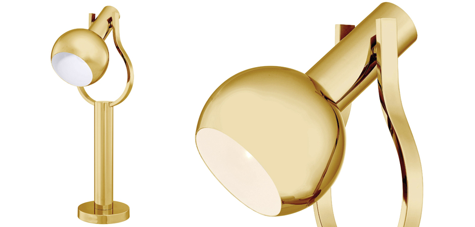 Настольная лампа Eichholtz Table Lamp Jaques Gold Настольная лампа Eichholtz Table Lamp Jaques Gold - Loft-Concept в Волгограде