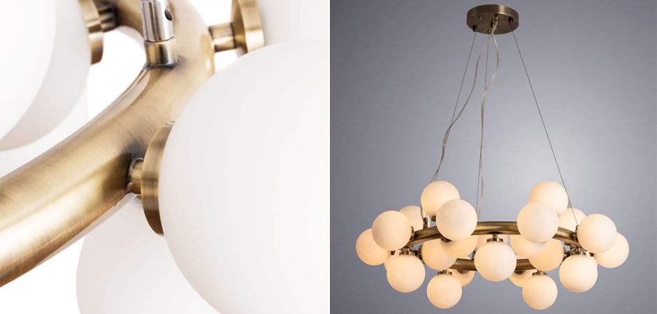 Люстра Bagel Bubble Chandelier 25 Люстра Bagel Bubble Chandelier 25 - Loft-Concept в Волгограде
