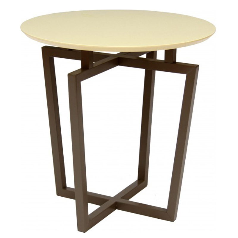 Приставной стол Orrell Side Table Бежевый Коричневый Приставной стол Orrell Side Table Бежевый Коричневый в Волгограде | Loft Concept