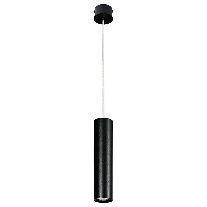 Подвесной светильник Luis Trumpet Tube Black Lamp 25 Черный Подвесной светильник Luis Trumpet Tube Black Lamp 25 Черный в Волгограде | Loft Concept