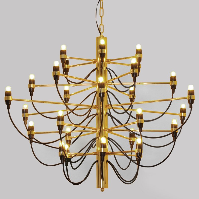 Люстра Flos 2097 30 Brass Gold by Gino Sarfatti Латунь Люстра Flos 2097 30 Brass Gold by Gino Sarfatti Латунь в Волгограде | Loft Concept