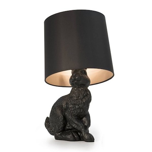 Лампа Moooi Rabbit Белый Черный Лампа Moooi Rabbit Белый Черный в Волгограде | Loft Concept