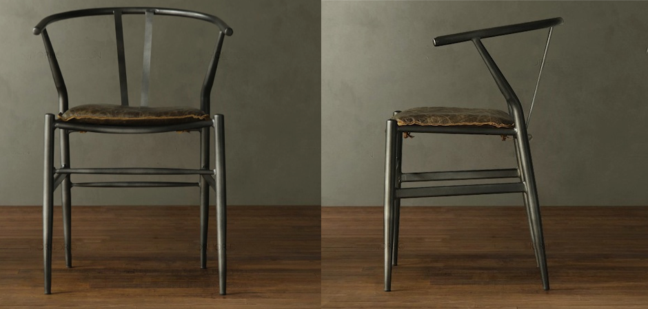 Стул Loft Industrial Kitchen Leather Стул Loft Industrial Kitchen Leather - Loft-Concept в Волгограде