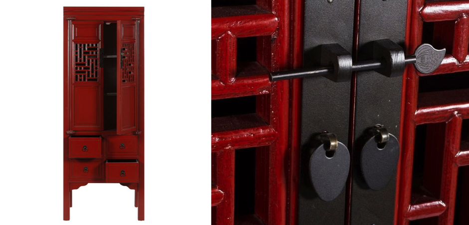 Шкаф Chinese Prison Red Шкаф Chinese Prison Red - Loft-Concept в Волгограде
