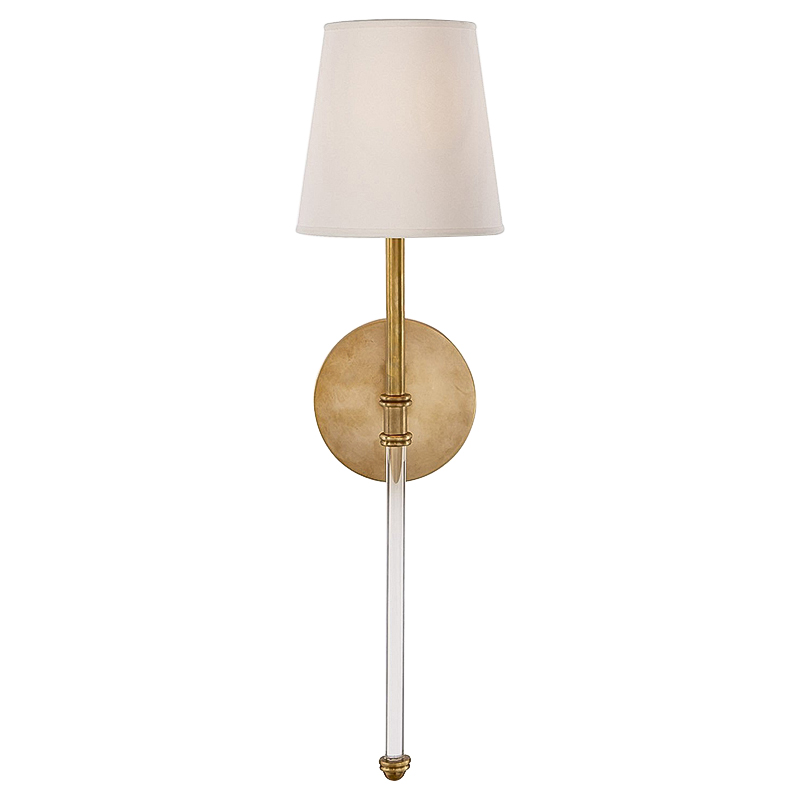 Бра Natale Sconce Brass Латунь Античная полированная Белый Бра Natale Sconce Brass Латунь Античная полированная Белый в Волгограде | Loft Concept