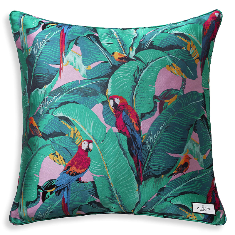 Подушка Philipp Plein Cushion Parrot 70 x 70 Мульти Подушка Philipp Plein Cushion Parrot 70 x 70 Мульти в Волгограде | Loft Concept