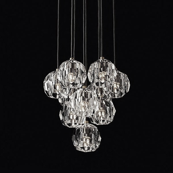 Люстра Boule De Cristal Round Cluster Chandelier 10 Chrome Хром Люстра Boule De Cristal Round Cluster Chandelier 10 Chrome Хром в Волгограде | Loft Concept