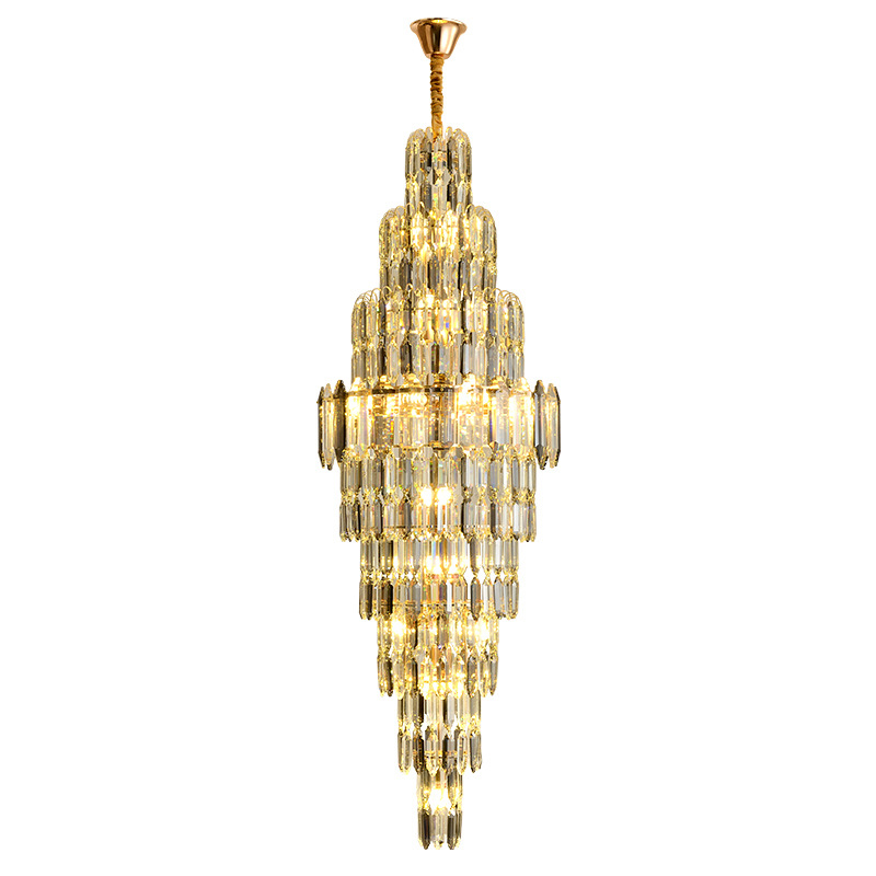 Большая многоярусная люстра Odeon Cascade Chandelier Золотой Прозрачное Стекло Большая многоярусная люстра Odeon Cascade Chandelier Золотой Прозрачное Стекло в Волгограде | Loft Concept