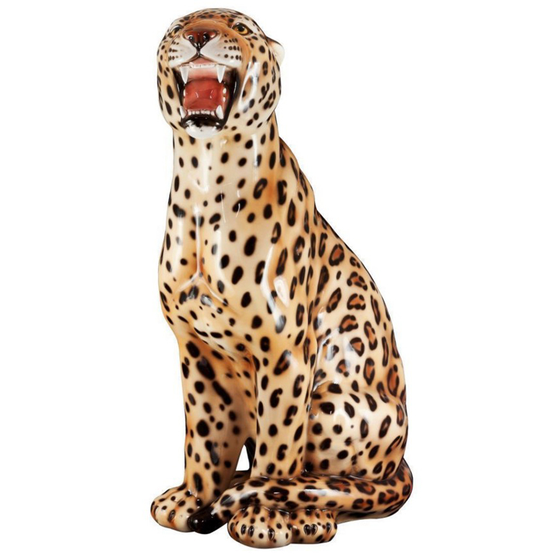 Статуэтка Abhika Leopard Dx Mix Коричневый Бежевый Черный Статуэтка Abhika Leopard Dx Mix Коричневый Бежевый Черный в Волгограде | Loft Concept