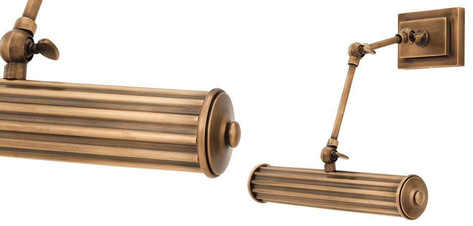 Бра Eichholtz Wall Lamp Luca S Brass Бра Eichholtz Wall Lamp Luca S Brass - Loft-Concept в Волгограде