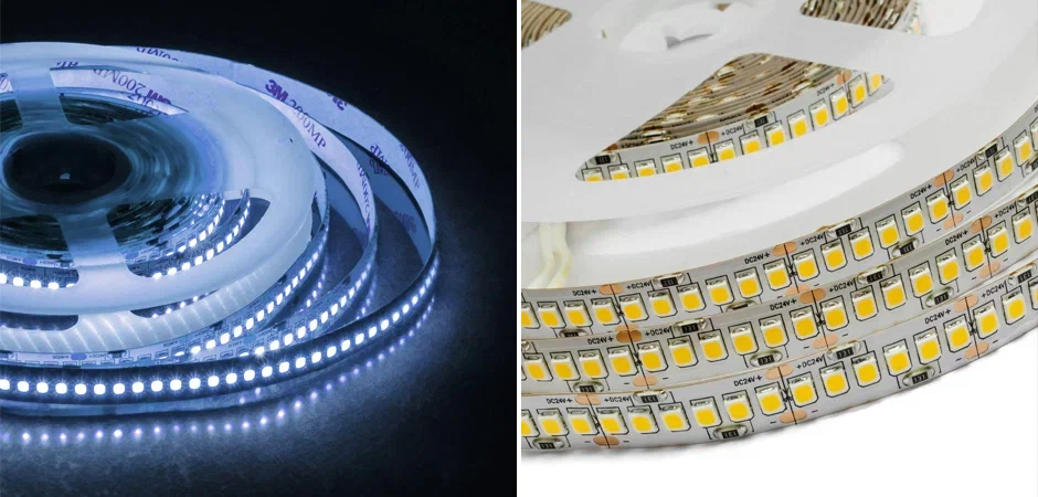 Светодиодная лента 26W/m 240Led/m 2835SMD холодный белый Светодиодная лента 26W/m 240Led/m 2835SMD холодный белый - Loft-Concept в Волгограде