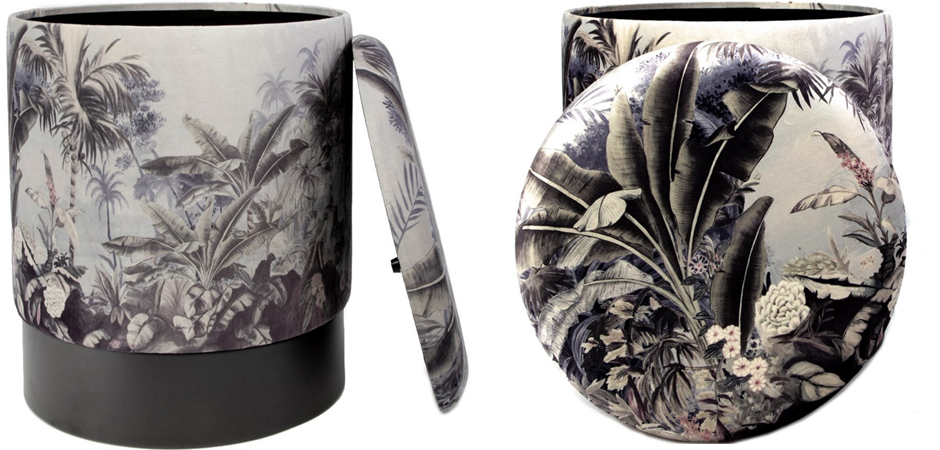 Пуф PUF Jungle Print plants Пуф PUF Jungle Print plants - Loft-Concept в Волгограде