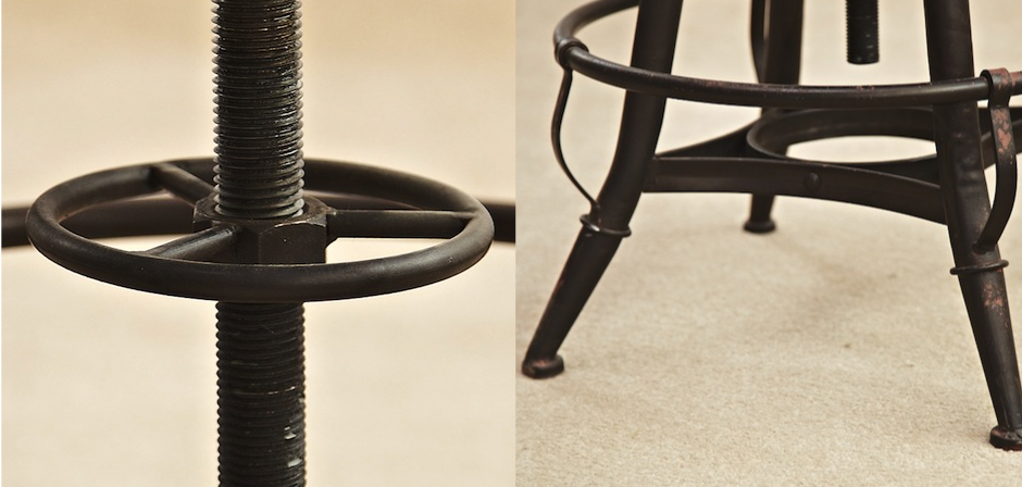 Стул Loft Industrial Rotative Pin - фото №1