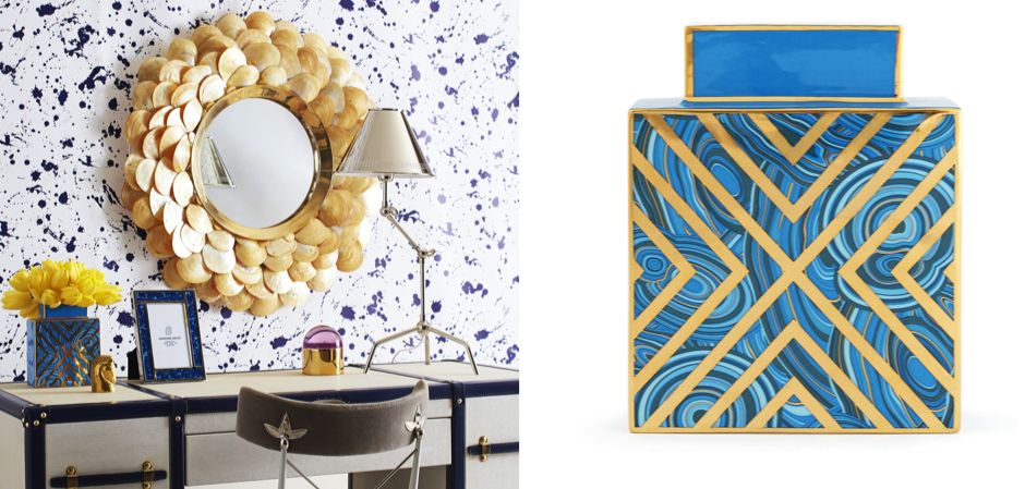 Jonathan Adler MALACHITE X VASE Jonathan Adler MALACHITE X VASE - Loft-Concept в Волгограде