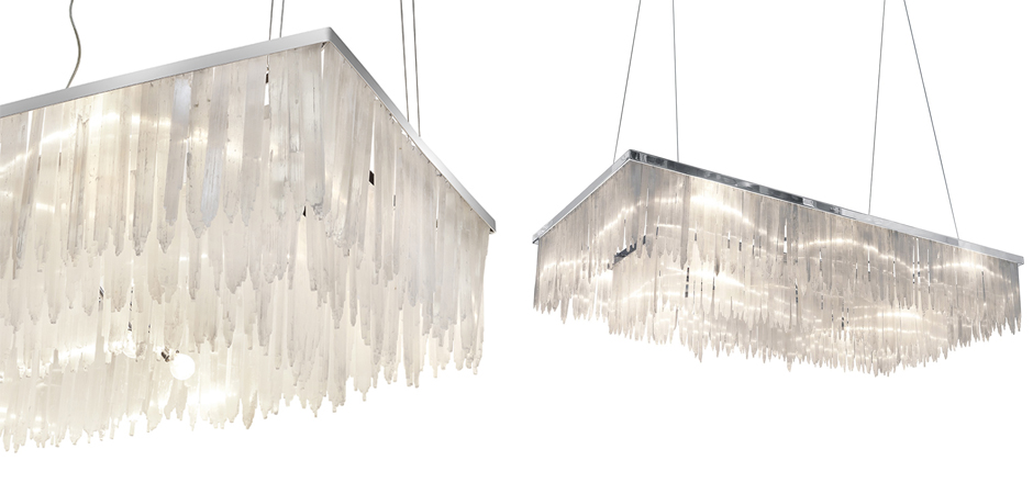 Люстра LAMP SELENITE RECT chromium 160 Люстра LAMP SELENITE RECT chromium 160 - Loft-Concept в Волгограде