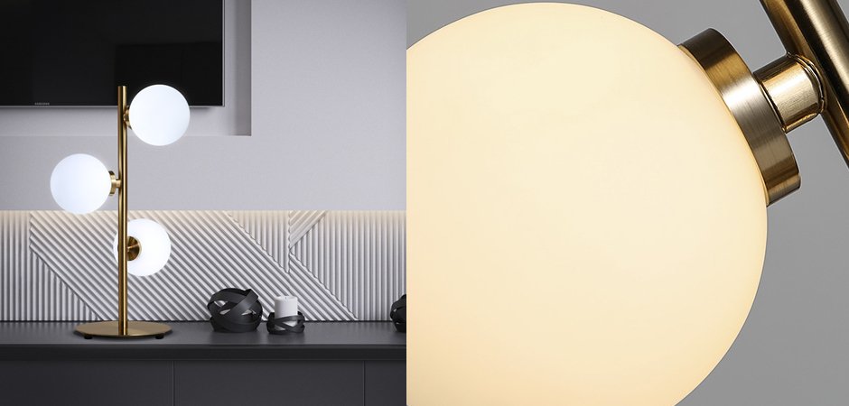 Настольная лампа Bubble Chandelier Table Lamp Настольная лампа Bubble Chandelier Table Lamp - Loft-Concept в Волгограде