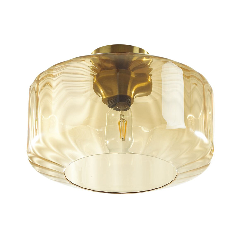 Потолочный светильник Multicolored Glass Bronze Бронза Потолочный светильник Multicolored Glass Bronze Бронза в Волгограде | Loft Concept