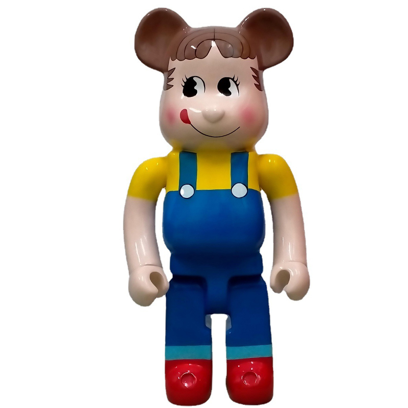 Статуэтка Bearbrick Peko-Chan Синий Желтый Красный Коричневый Статуэтка Bearbrick Peko-Chan Синий Желтый Красный Коричневый в Волгограде | Loft Concept