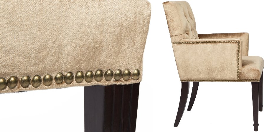 Стул с подлокотниками Parisian Chic Beige Стул с подлокотниками Parisian Chic Beige - Loft-Concept в Волгограде