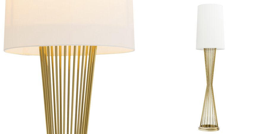 Торшер Eichholtz Floor Lamp Holmes Торшер Eichholtz Floor Lamp Holmes - Loft-Concept в Волгограде